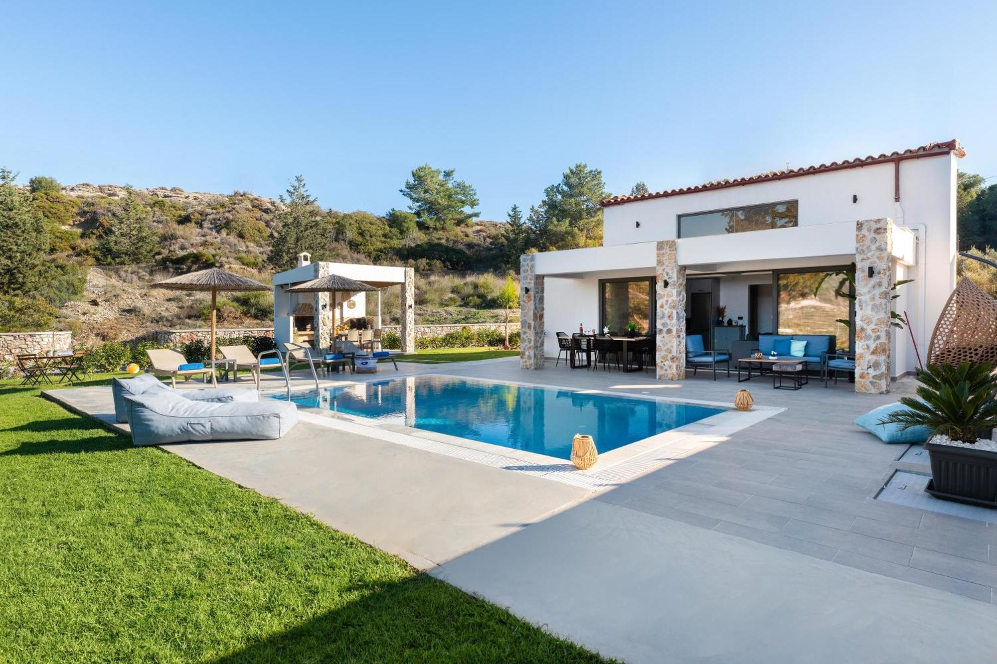 Aiora Luxury Villas Afantou Ngoại thất bức ảnh